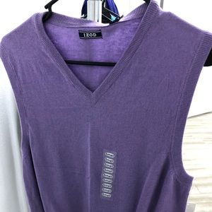 Small Izod Purple Vest